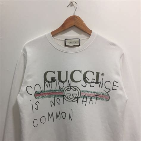 gucci common sense is not that common fake